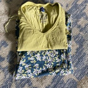 Kickee pant 2 pc small womens